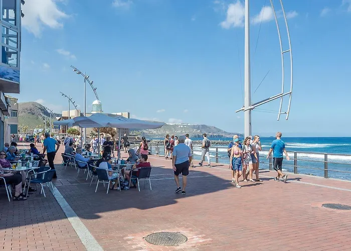 Nice Canteras - 2BDR + WiFi + Balcony